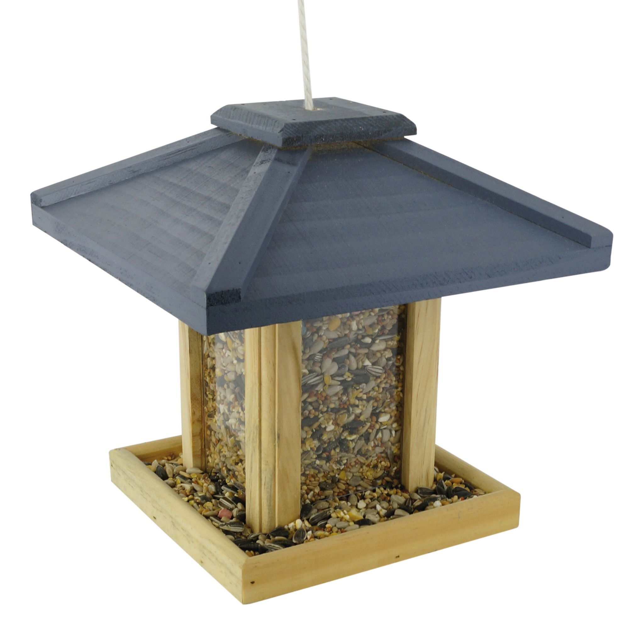 Natures Markets - Mangeoire pour Graines Big Ben pour Oiseaux du Ciel - 19 5x19 5x21cm Image num&eacute;ro 1