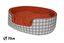 Tyrol - Corbeille Mousse Ovale Comfort Berbère pour Chien - T70 Indicateur image numéro 1