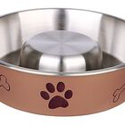 Trixie - Gamelle Anti-Glouton SLOW FEED en Inox pour Chien - 1L image number null