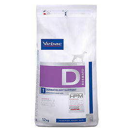 Virbac - Croquettes Veterinary HPM Dermato  pour Chiens - 12Kg