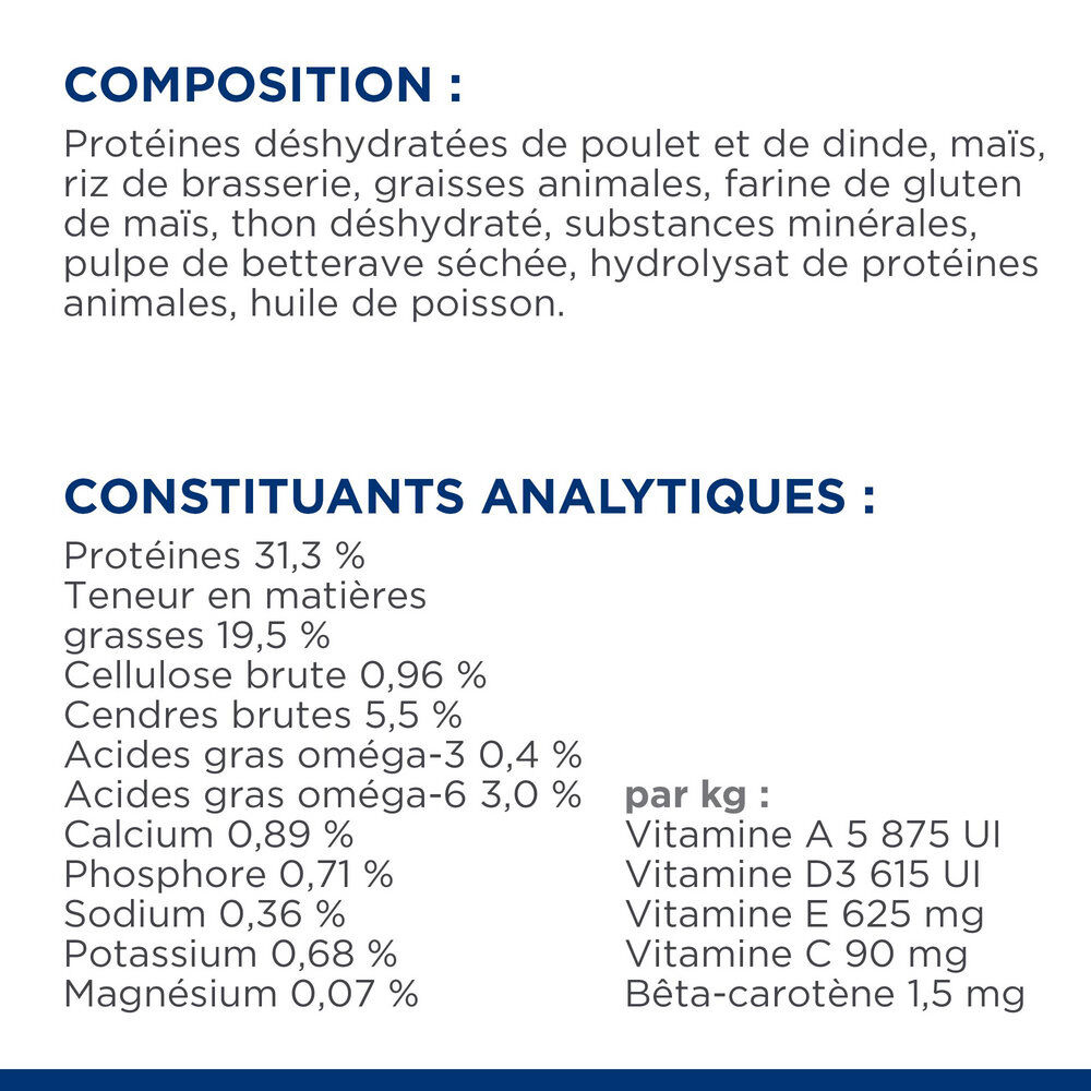 Hill's Science Plan - Adult Croquettes Pour Chat Au Thon  -  1,5Kg Image num&eacute;ro 7