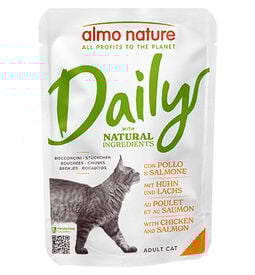 Almo Nature - Pâtée Daily Poulet Et Saumon - 70g
