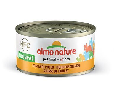Almo Nature - Pâtée en Boîte HFC Natural Cuisse de Poulet pour Chat - 70g