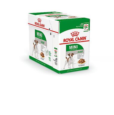 Royal Canin - Sachets Mini Adult en Sauce pour Chien - 12X85g
