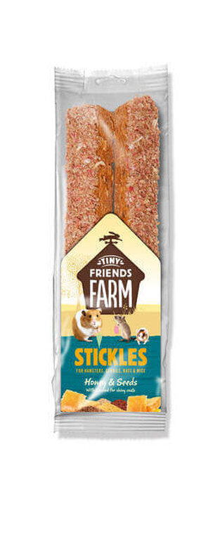 Tiny Friends Farm - Biscuits aux Graines et Miel pour Hamster - 80g Image numéro 1 Tiny Friends Farm - Biscuits aux Graines et Miel pour Hamster - 80g Image numéro 1