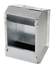 Kerbl - Nourrisseur galva 1 r&acirc;telier pour lapins - 2200ml