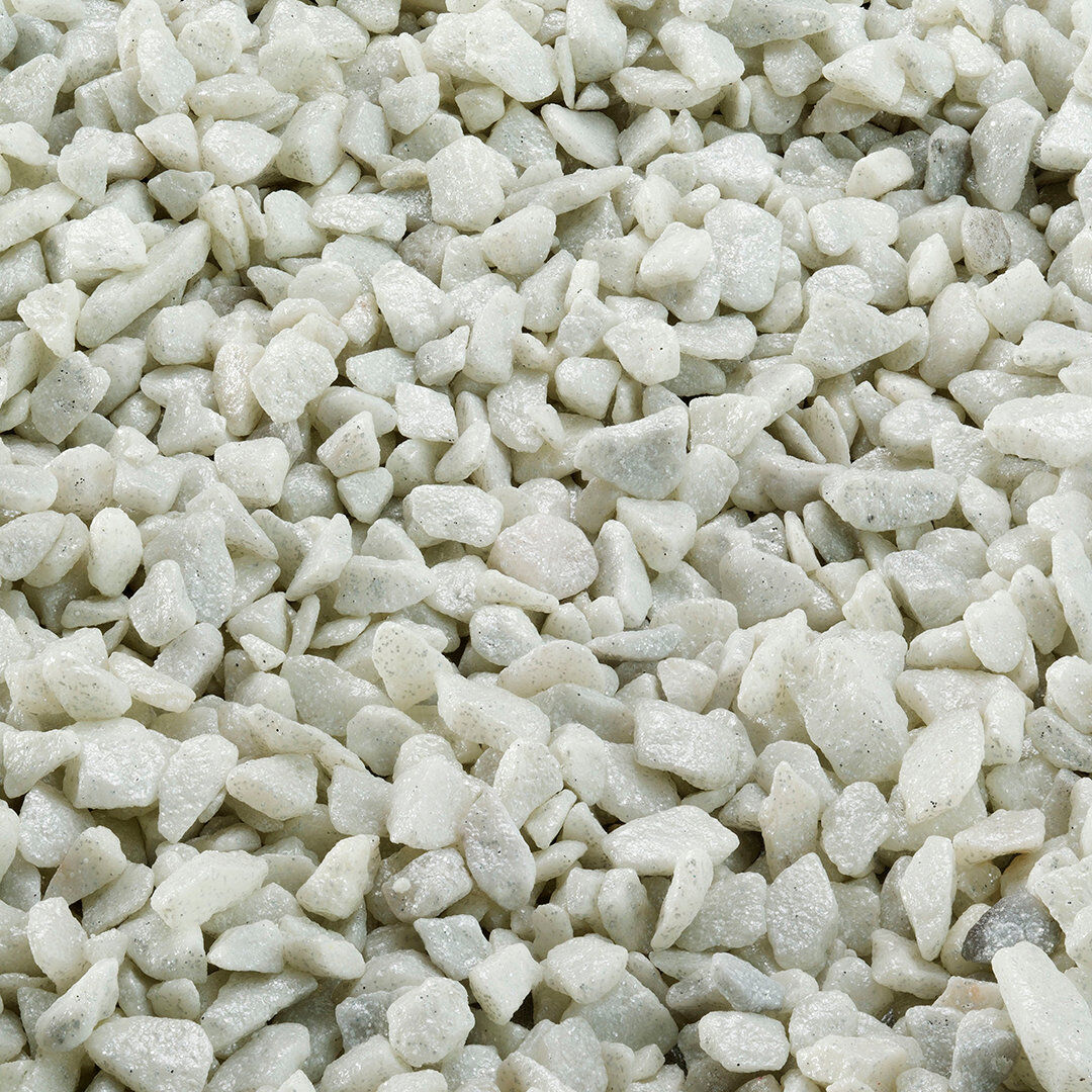 Aquadella - Graviers Glamour Stone Blanc pour Aquarium - 2Kg Image num&eacute;ro 1