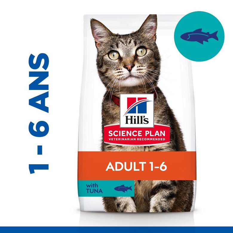 Hill's Science Plan - Adult Croquettes Pour Chat Au Thon  -  1,5Kg Image numéro 4 Hill's Science Plan - Adult Croquettes Pour Chat Au Thon  -  1,5Kg Image numéro 4