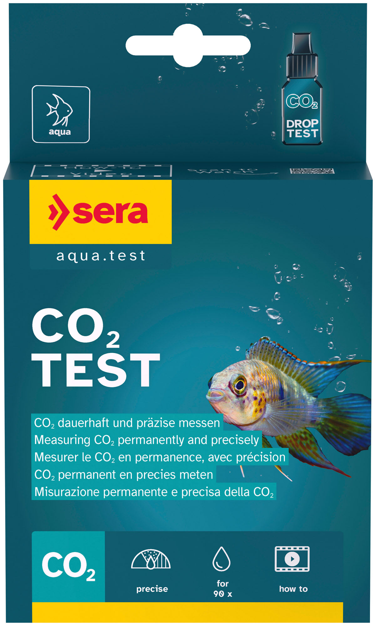 Sera - Test de Dioxyde de Carbone CO2 Test pour Aquarium - 15ml Image num&eacute;ro 1