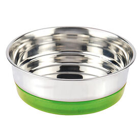 Croci - Bol en Acier Fluo Vert pour Chats
