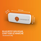 Weenect - Traceur GPS Blanc Edition 2023 pour Chats - XS image number null