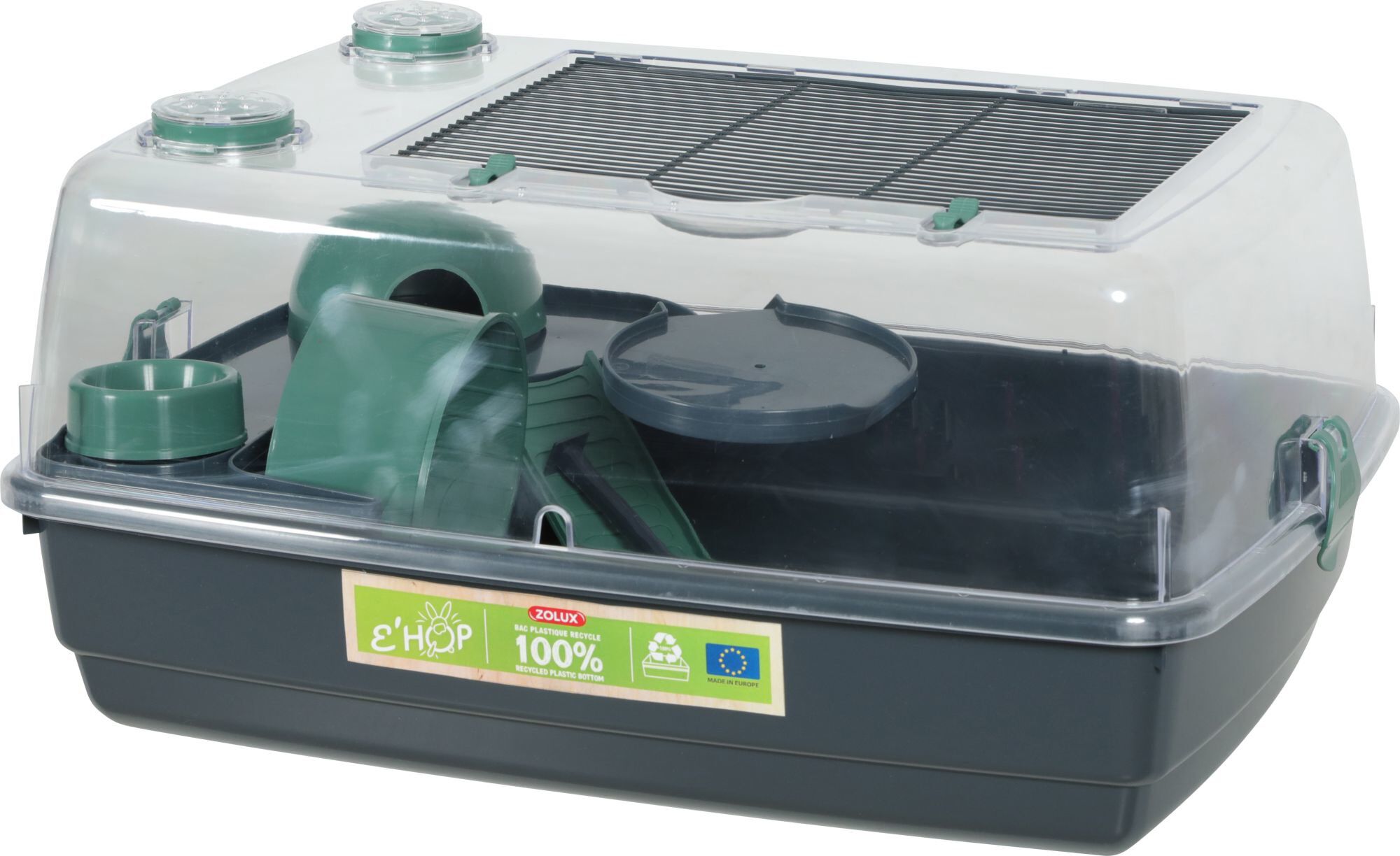 Zolux - Cage EHOP Vert pour Hamster - 55cm Image num&eacute;ro 1