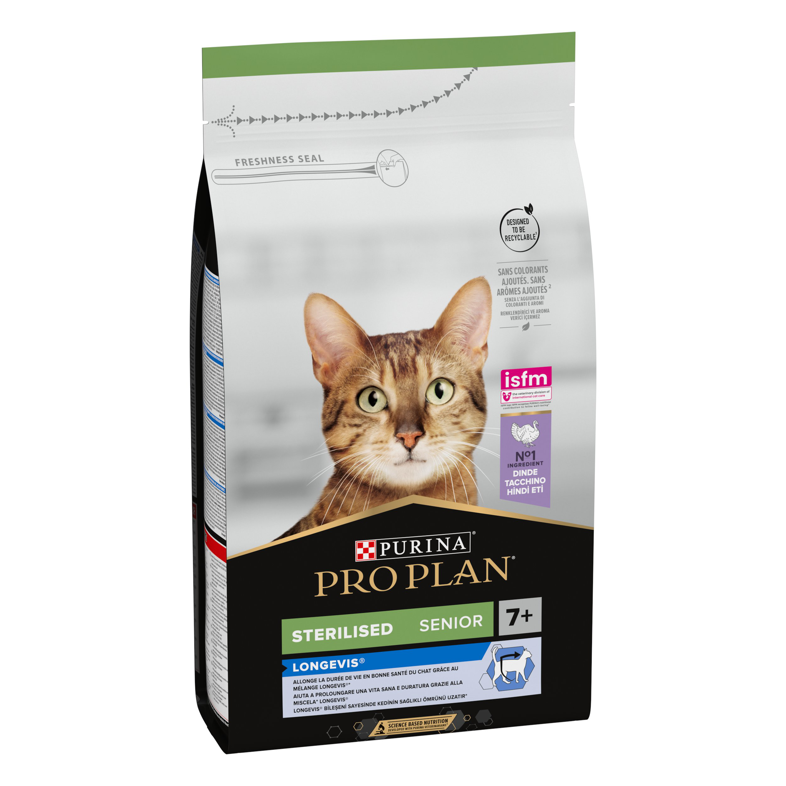 Pro Plan - Croquettes Adult 7+ au Poulet pour Chat Adulte St&eacute;rilis&eacute; - 1,5Kg Image num&eacute;ro 2