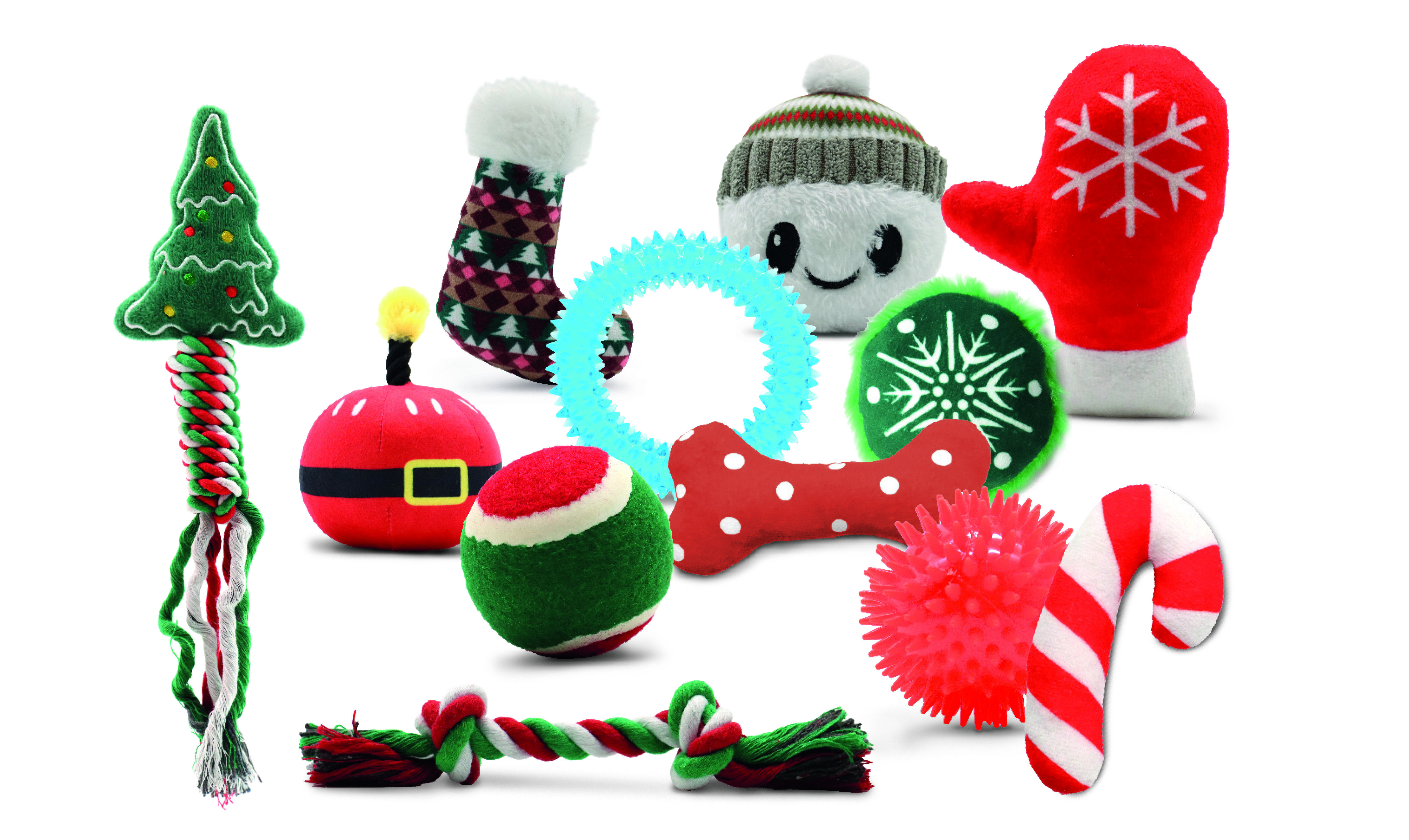 Croci - Calendrier de l'Avent Jouets No&euml;l pour Chien - x12 Image num&eacute;ro 2