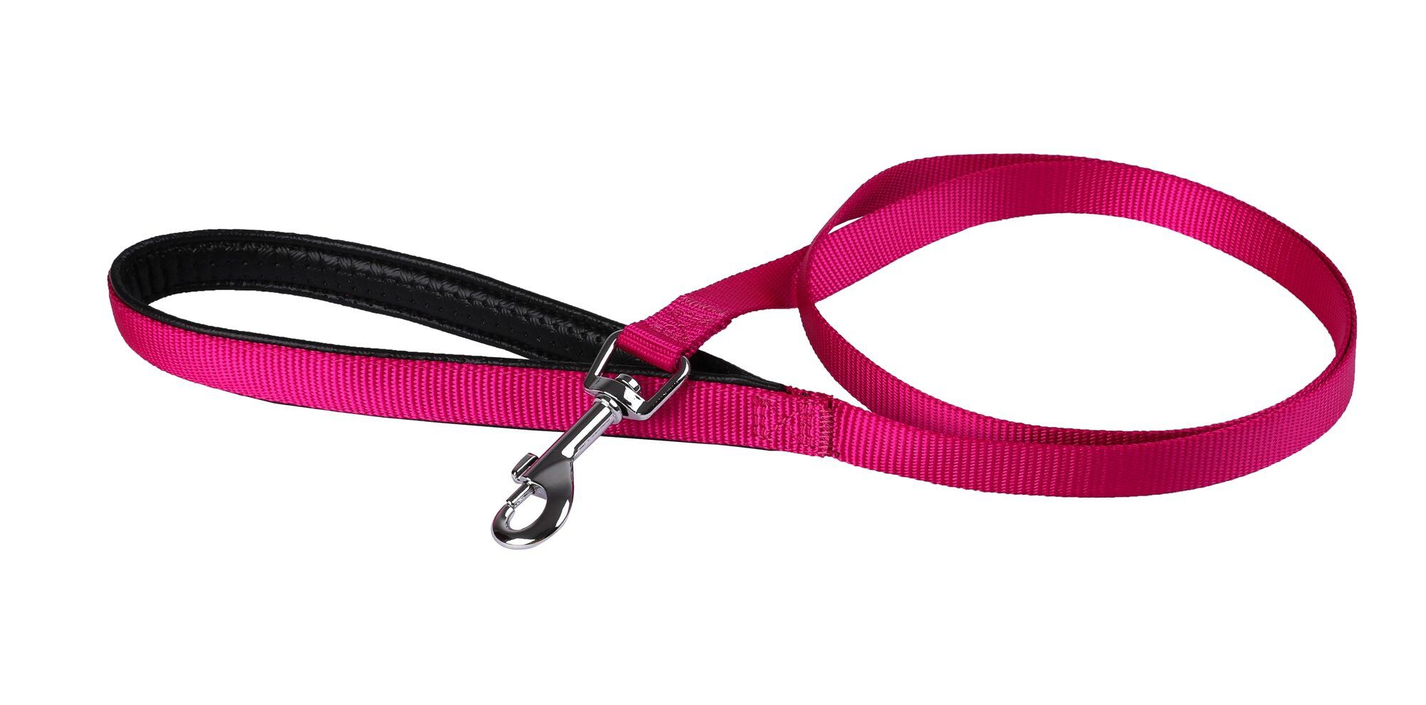 Animalis - Laisse Basic Confort Fuchsia pour Chien - 40mm et 50cm Image num&eacute;ro 2