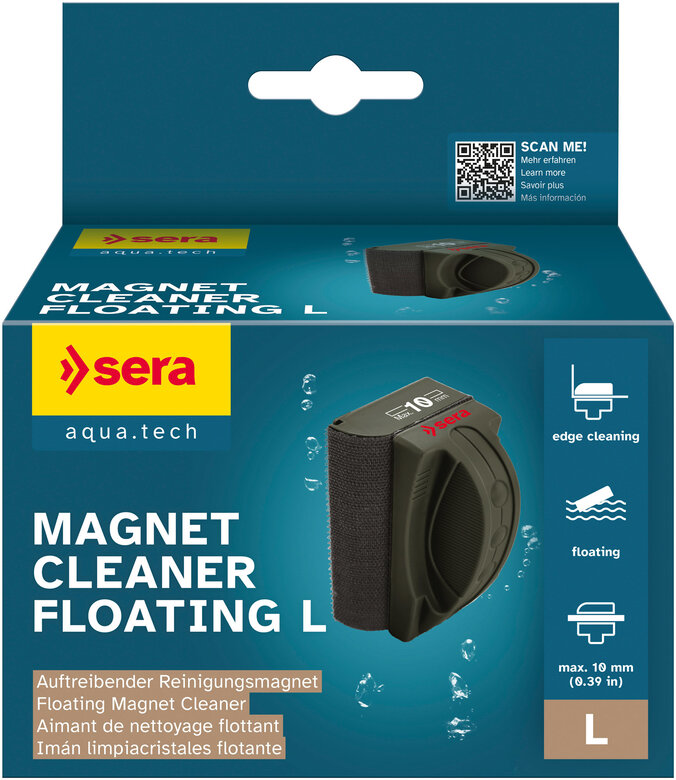 Sera - Aimant de Nettoyage Magnet Cleaner Floating - L Image numéro 1 Sera - Aimant de Nettoyage Magnet Cleaner Floating - L Image numéro 1