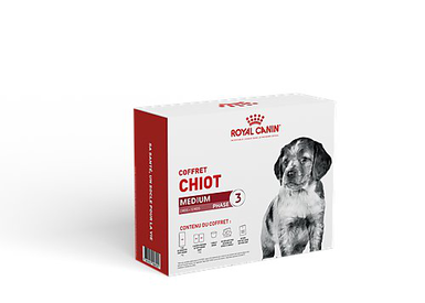 Royal Canin - Coffret Puppy Medium pour Chiot de Moyenne Race - 1Kg