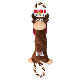 KONG - Jouet Tugger Knots Moose pour Chiens