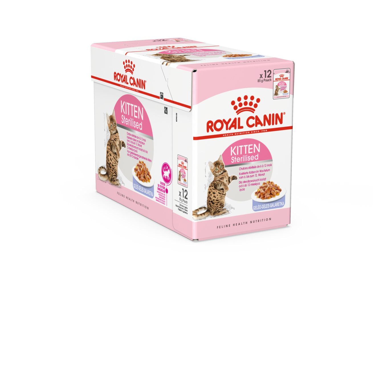 Royal Canin - Sachets Kitten Sterilised en Gel&eacute;e pour Chaton - 12x85g Image num&eacute;ro 1