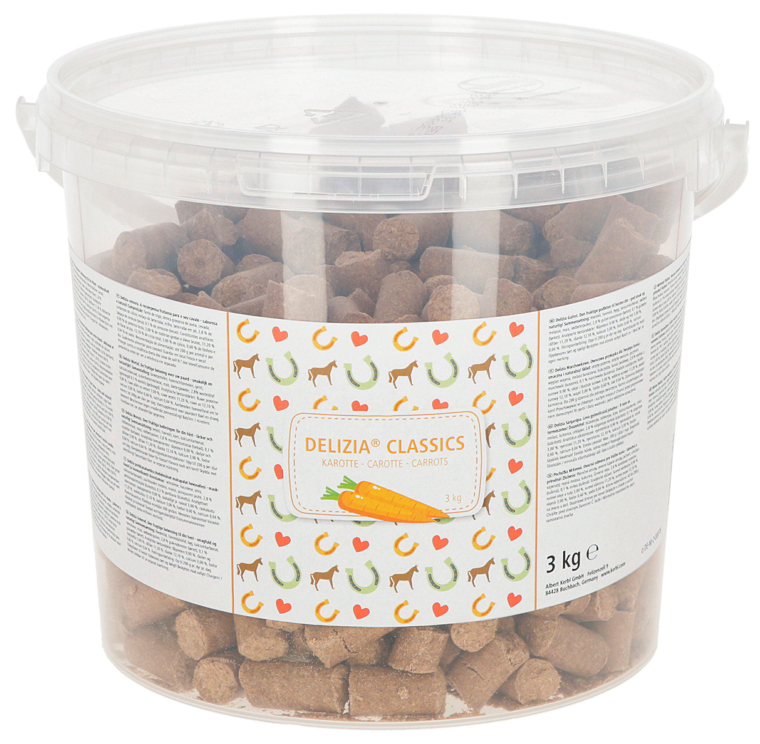 Delizia - Friandises Carotte - 3kg Image num&eacute;ro 1