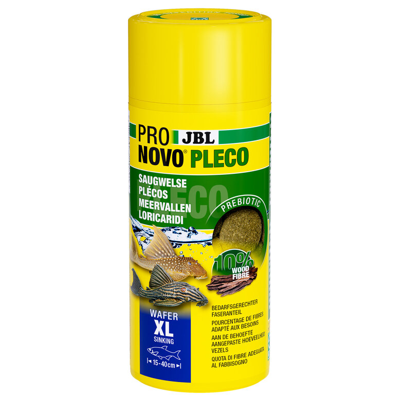 JBL - Comprimés Alimentaires Pronovo PLECO WAFER XL pour Plécos - 250ml Image numéro 1 JBL - Comprimés Alimentaires Pronovo PLECO WAFER XL pour Plécos - 250ml Image numéro 1