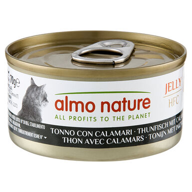 Almo Nature - Pâtée Hfc Jelly Thon Avec Calamars - 70g