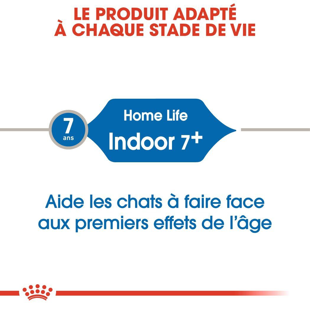 Royal Canin - Croquettes Indoor 7+ pour Chat Senior - 3,5Kg Image num&eacute;ro 3