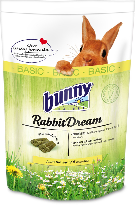 BunnyNature - Alimentation lapin adulte RabbitDream BASIC - 1,5kg image number null