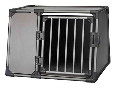 Trixie - Box de transport, en aluminium, L: 92 × 64 × 78 cm, gris graphite