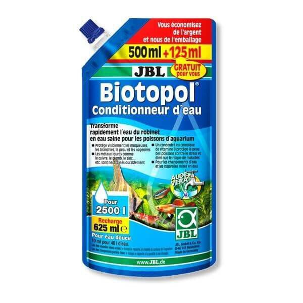 JBL - Conditionneur d'Eau Biotopol pour Aquarium - 500ml + 125ml Gratuits Image num&eacute;ro 1