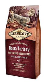 Carnilove - Croquettes Canard et Dinde pour Grand Chat