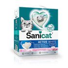 Sanicat - Litière Active White Ultra Agglomerante Enrichie à l'Oxygene Actif pour Chat - 6L image number null