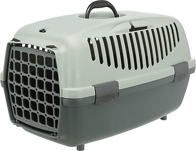 Cage De Transport Avec Bac À Litière Pour Chat Animallparadise à Prix  Carrefour