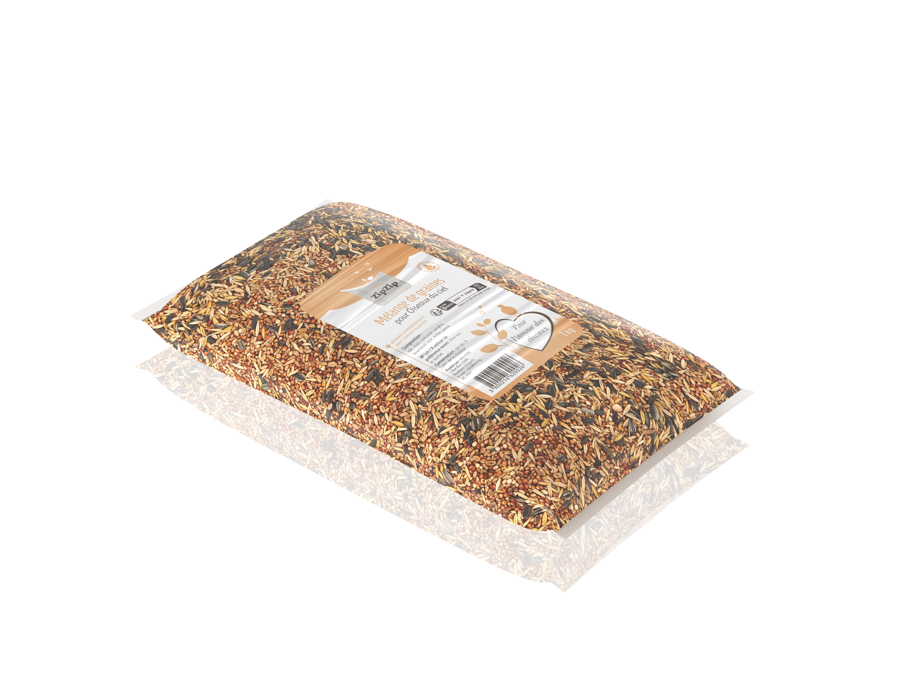 ZipZip Mélange de Graines pour Oiseaux du Ciel 1Kg Animalis — free download