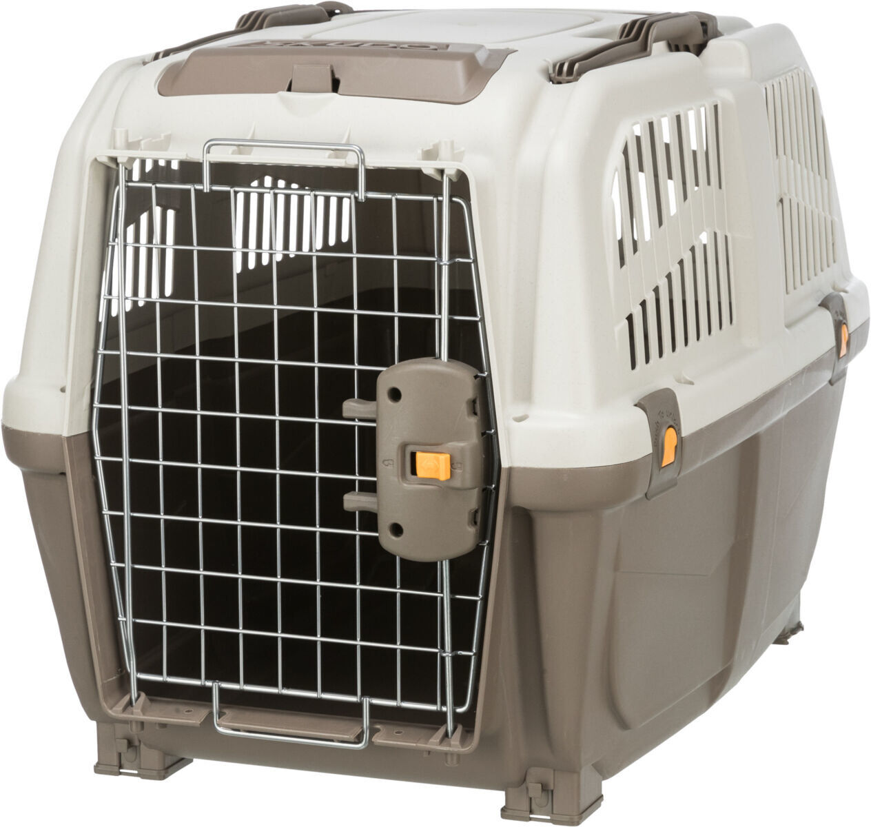 Trixie - Caisse de Transport Skudo Taupe/Sable - S/M : 48 x 51 x 68 cm Image num&eacute;ro 1