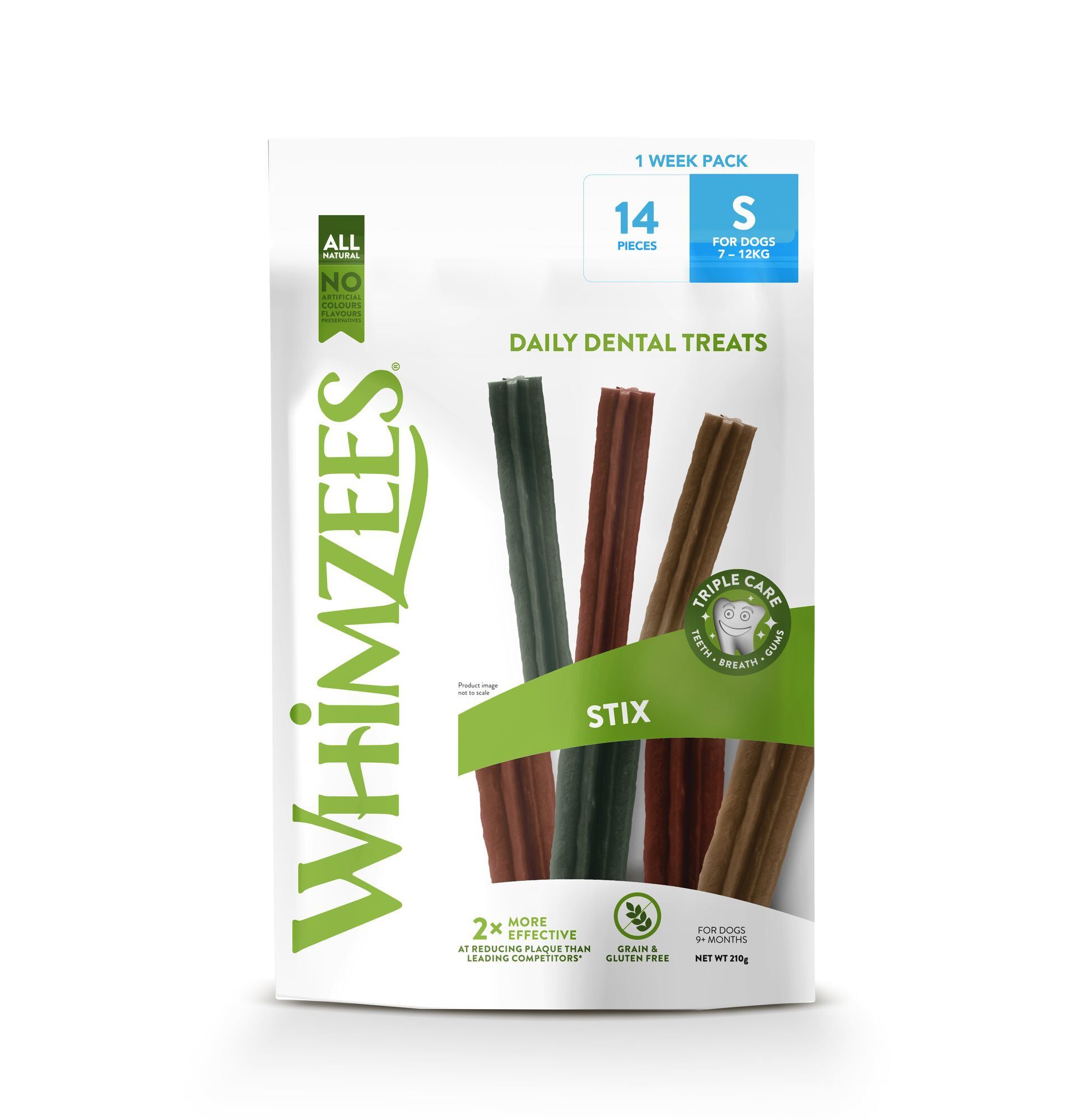 Whimzees - Friandises Dentaires Naturelles B&acirc;tonnets pour Chien - S Image num&eacute;ro 1