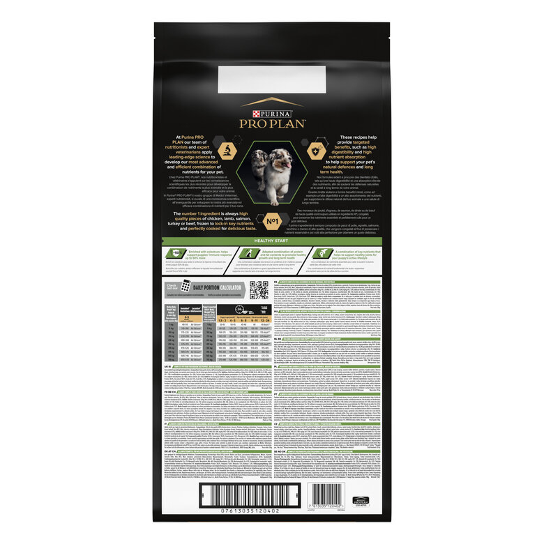 Pro Plan - Croquettes HEALTHY START Medium Poulet pour Chiot - 12Kg Image numéro 5 Pro Plan - Croquettes HEALTHY START Medium Poulet pour Chiot - 12Kg Image numéro 5