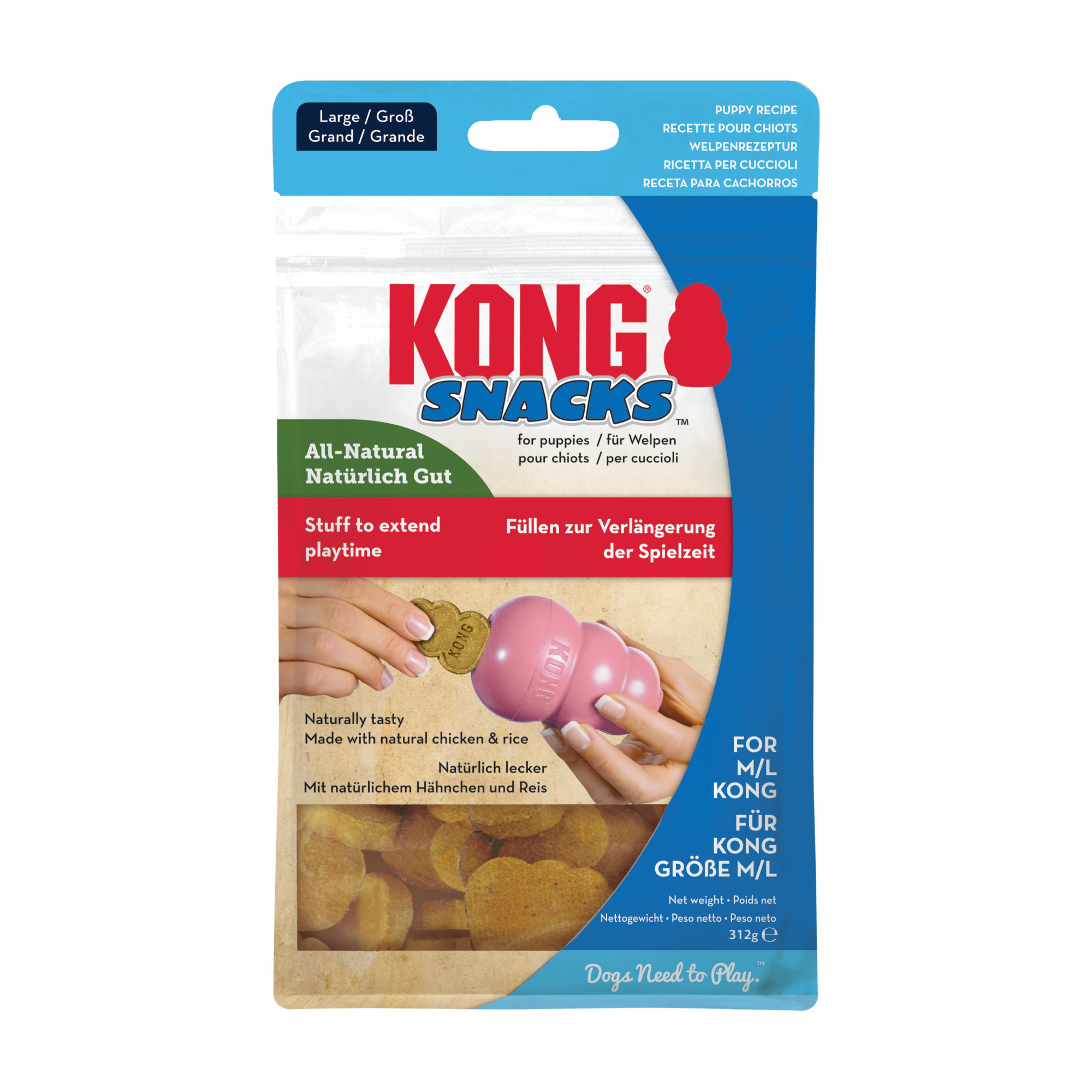 KONG  - Friandises Snacks Puppy pour Chiots - L Image num&eacute;ro 1