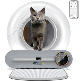 EZIclean - Maison de Toilette Connectée Litière Robot Cabot K8i