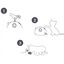 M-Pets - Jouet Distributeur de Friandises Catch The Mouse pour Chat - Noir Indicateur image numéro 2