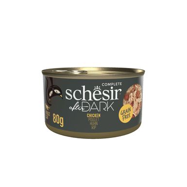 Schesir - Filets en Bouillon After Dark au Poulet pour Chats - 80g