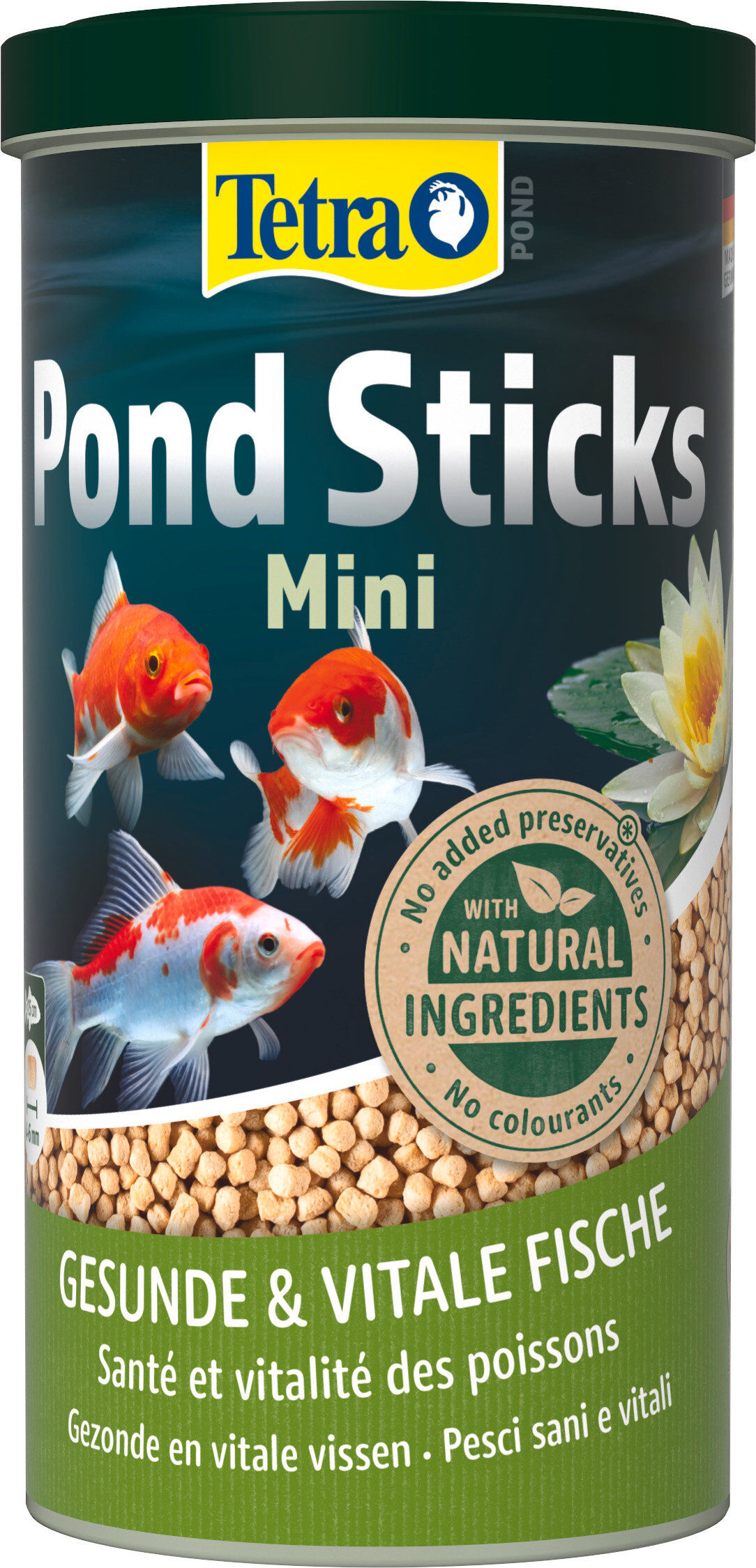 Tetra - Aliment Complet Pond Sticks Mini en Mini-stick pour Petit Poisson de Bassin - 1L Image num&eacute;ro 1