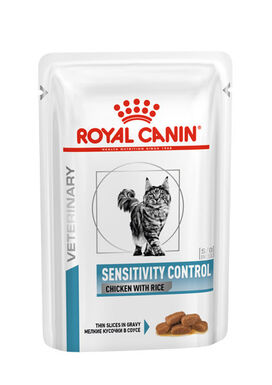 Royal Canin - Sachets Veterinary Sensitivity Control en Sauce au Poulet pour Chats - 12x85g