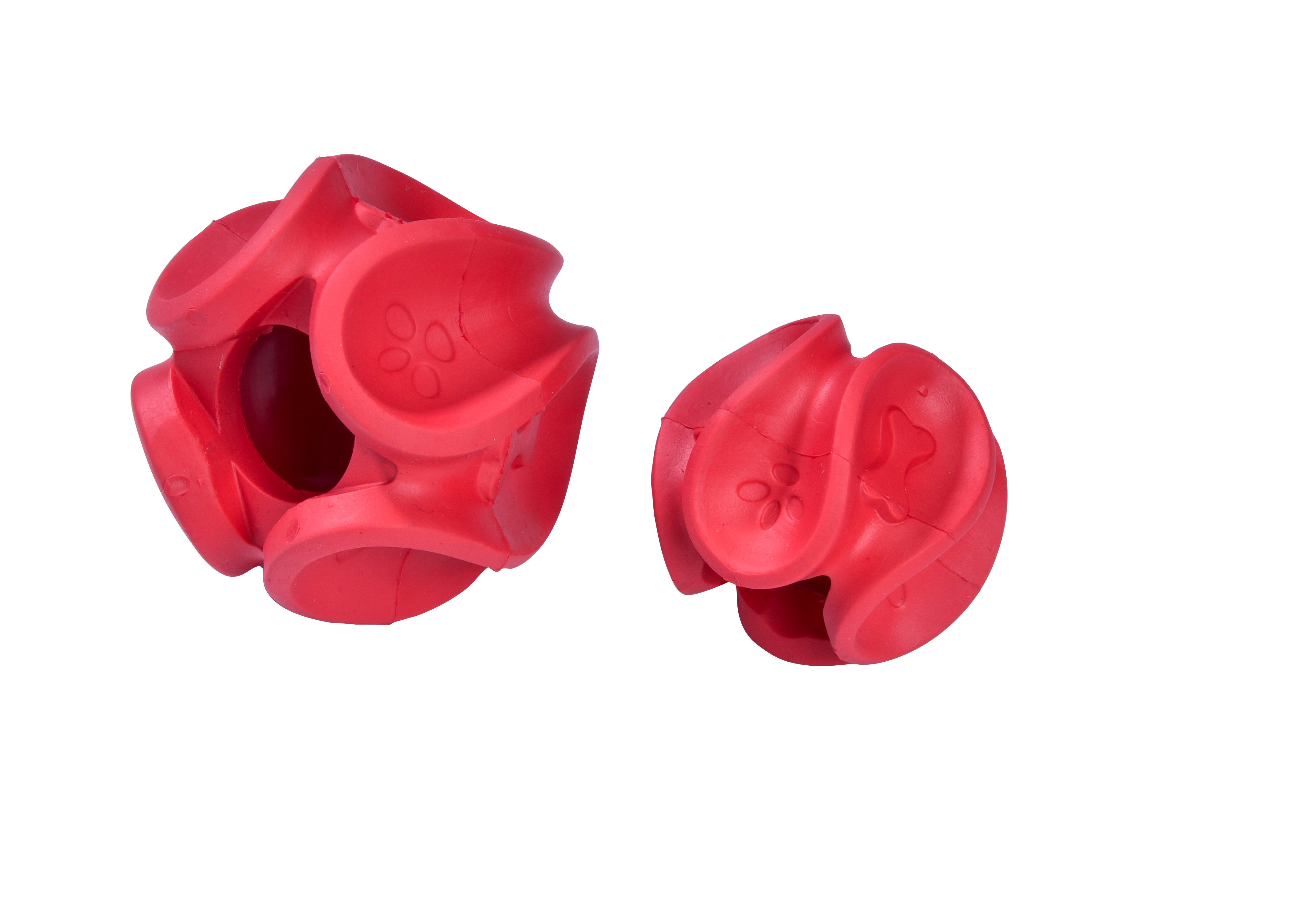Bobby - Jouet Balle Wave Rouge pour Chiens - S Image num&eacute;ro 1