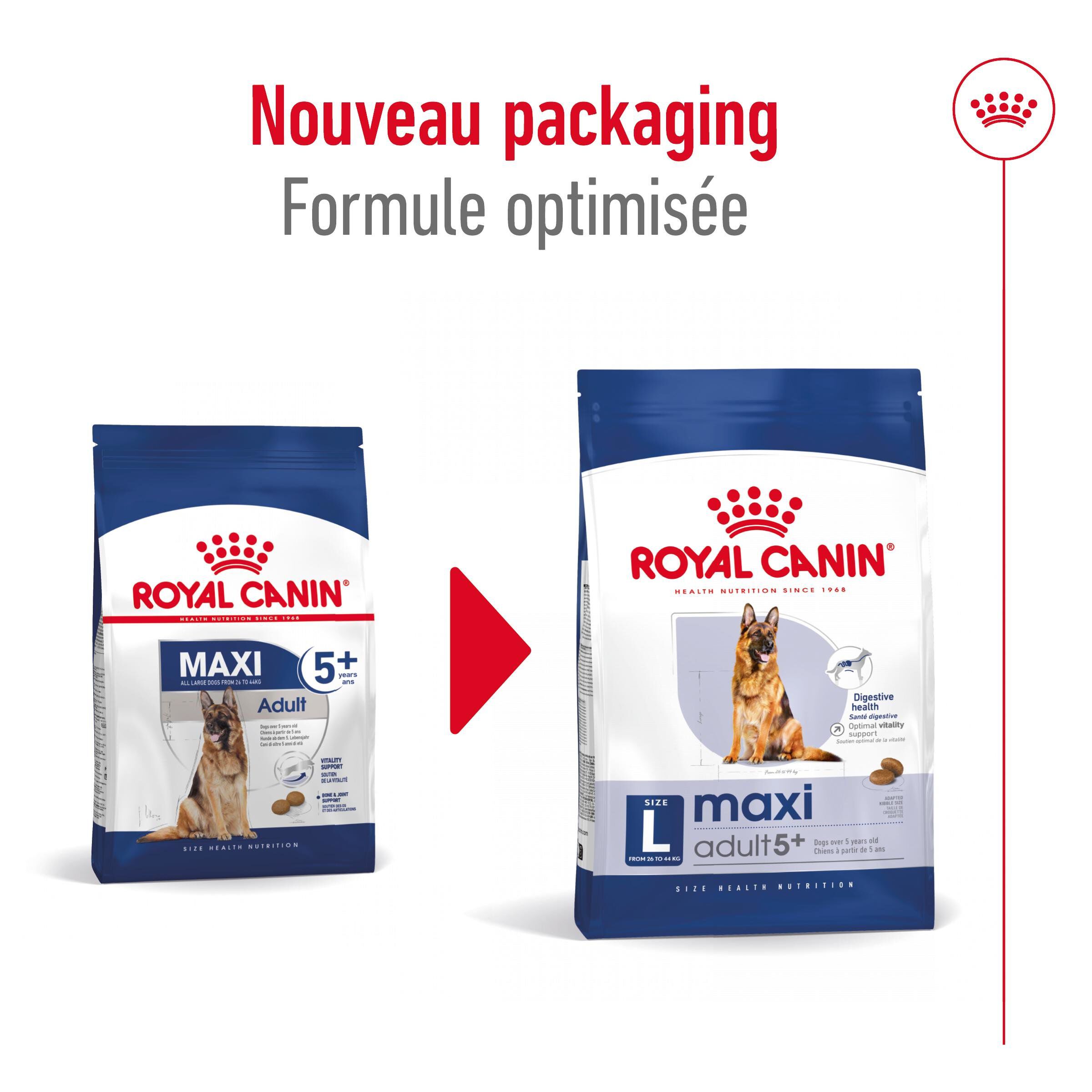 Royal Canin - Croquettes Maxi Adult 5+ pour Grand Chien - 4Kg Image num&eacute;ro 12