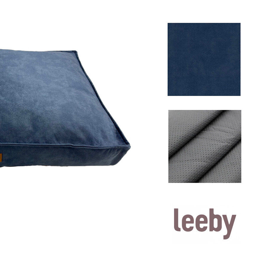 Leeby - Matelas Bleu pour Chiens - S Image num&eacute;ro 6