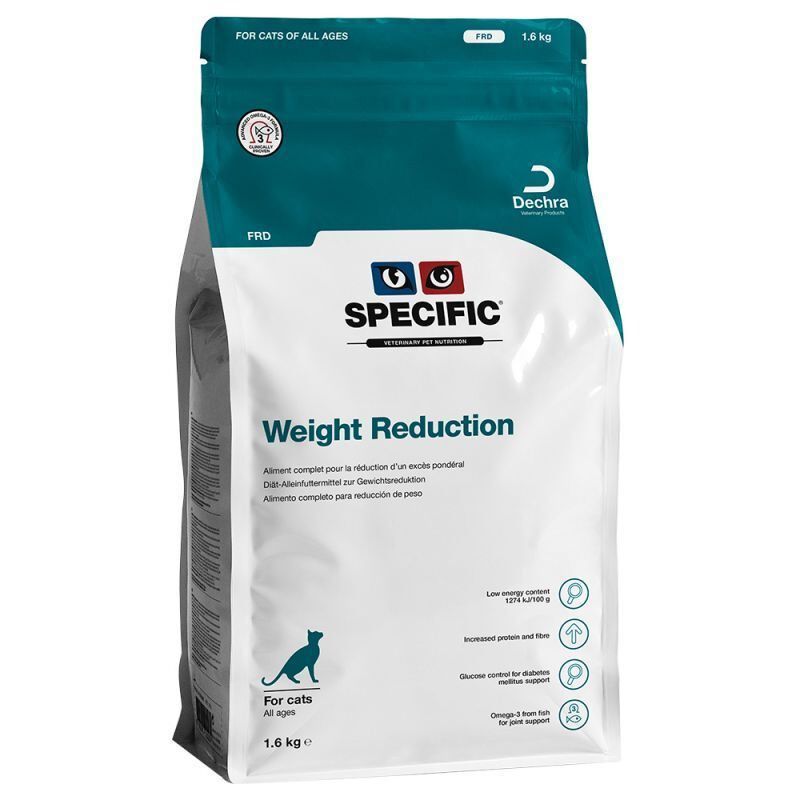 Dechra - Croquettes Specific Weight Reduction pour Chats - 1,6Kg Image num&eacute;ro 1