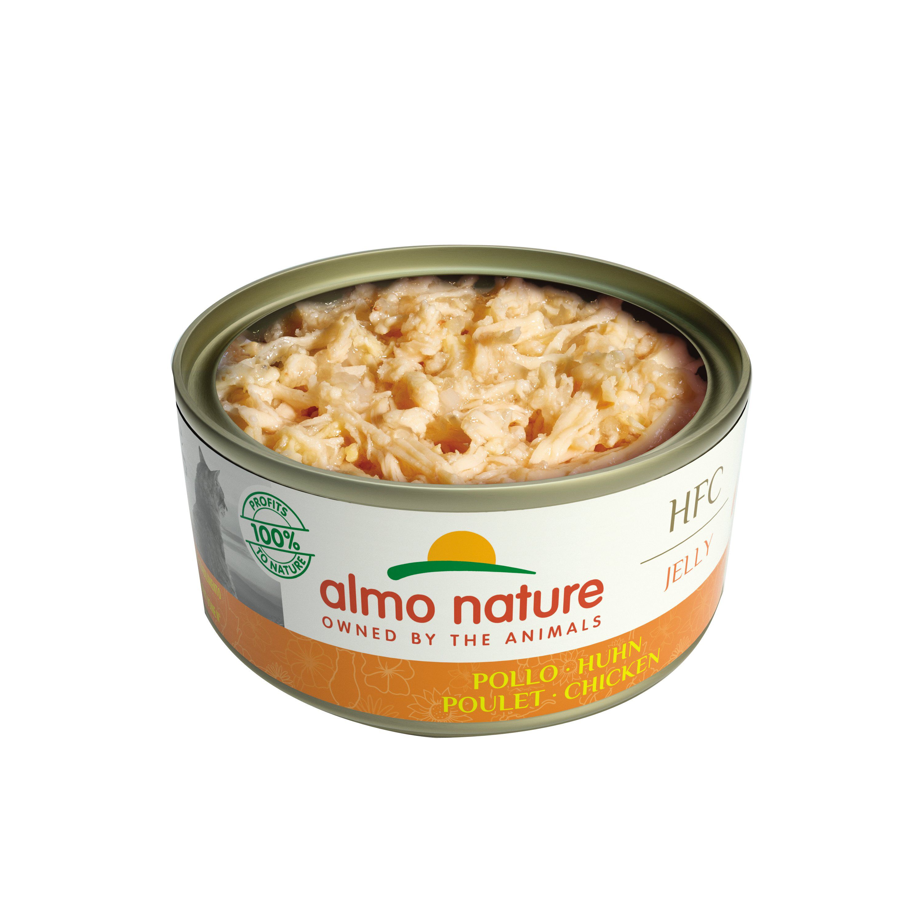 Almo Nature - P&acirc;t&eacute;e Hfc Jelly Poulet - 150g Image num&eacute;ro 2