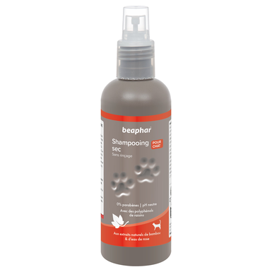 Beaphar - Spray Shampoing Sec parfumé pour Chat - 200ml