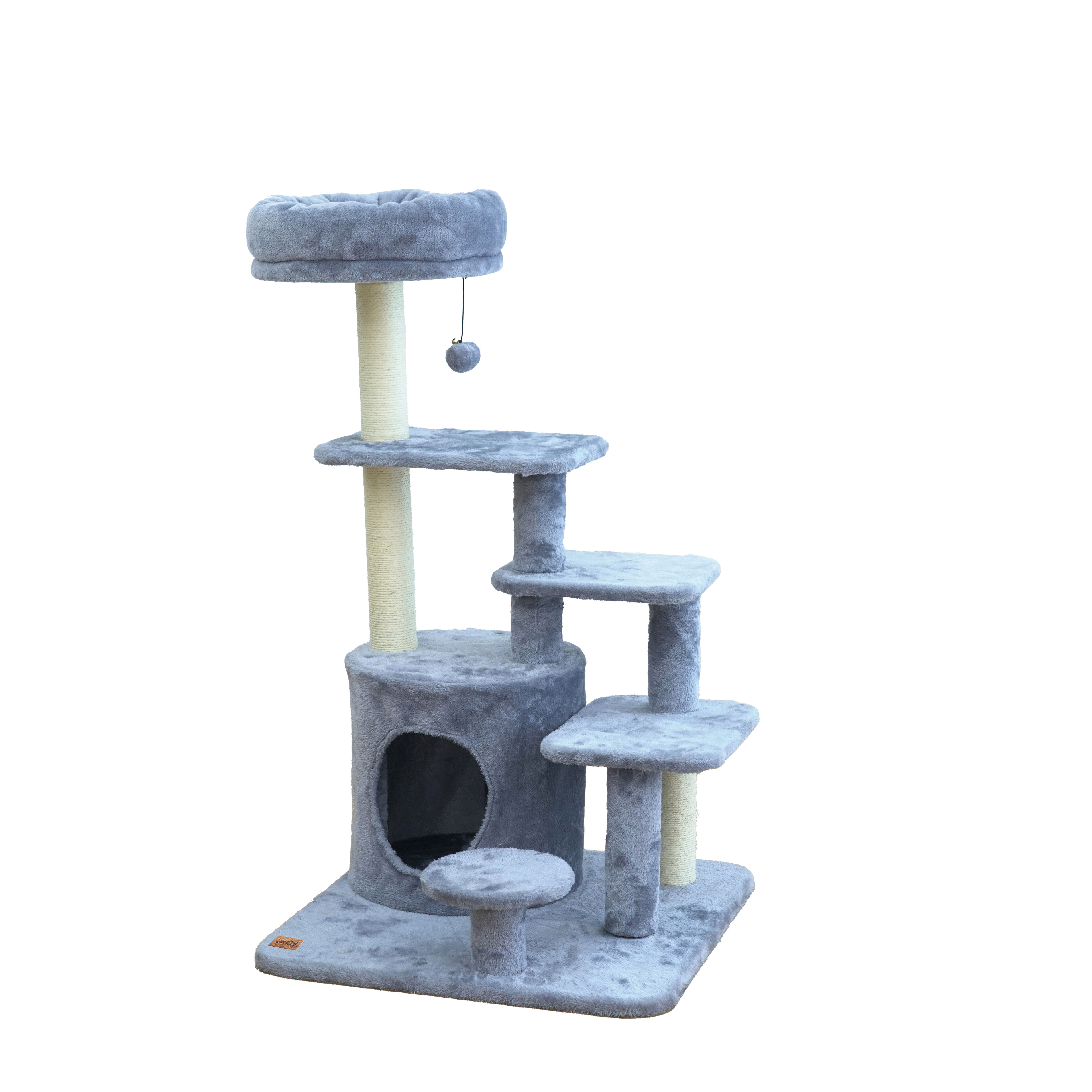 Leeby - Arbre &agrave; Chat Edouardo - 59x59x101,5cm Image num&eacute;ro 2